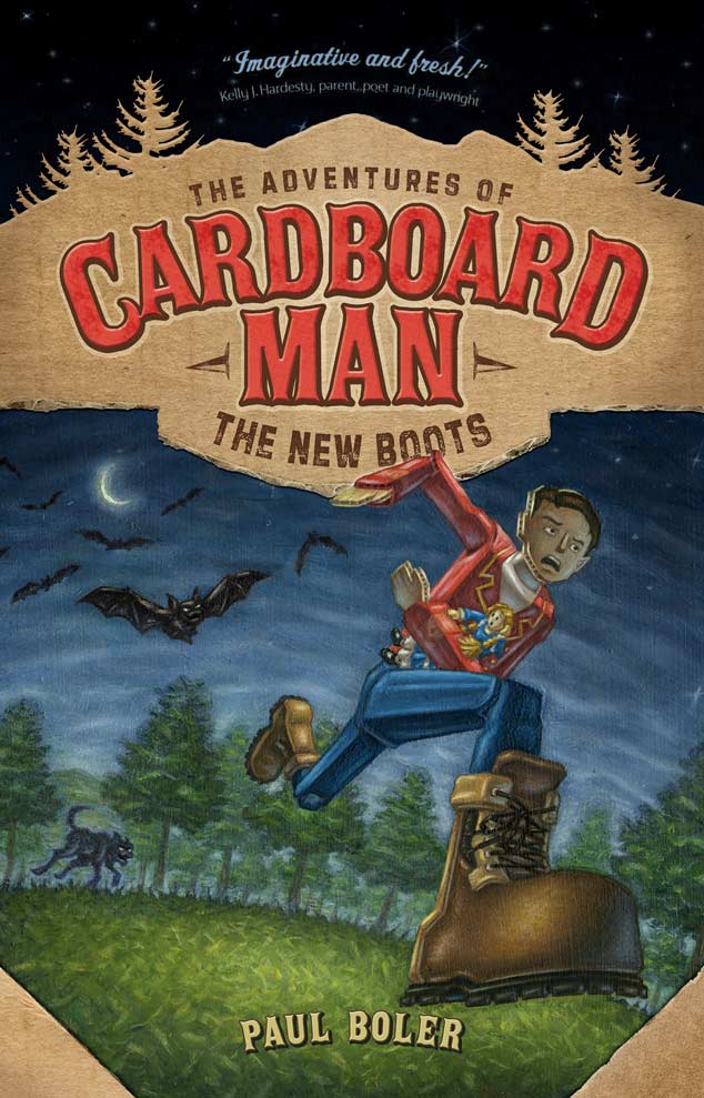 Cover for the Adventures of Cardboard Man: The New Boots